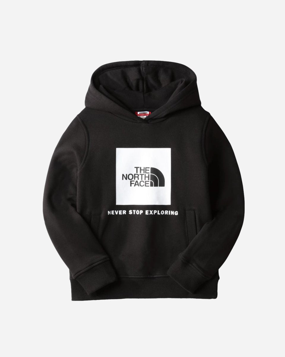 Teens Box Pullover Hoodie - Black - Munk Store