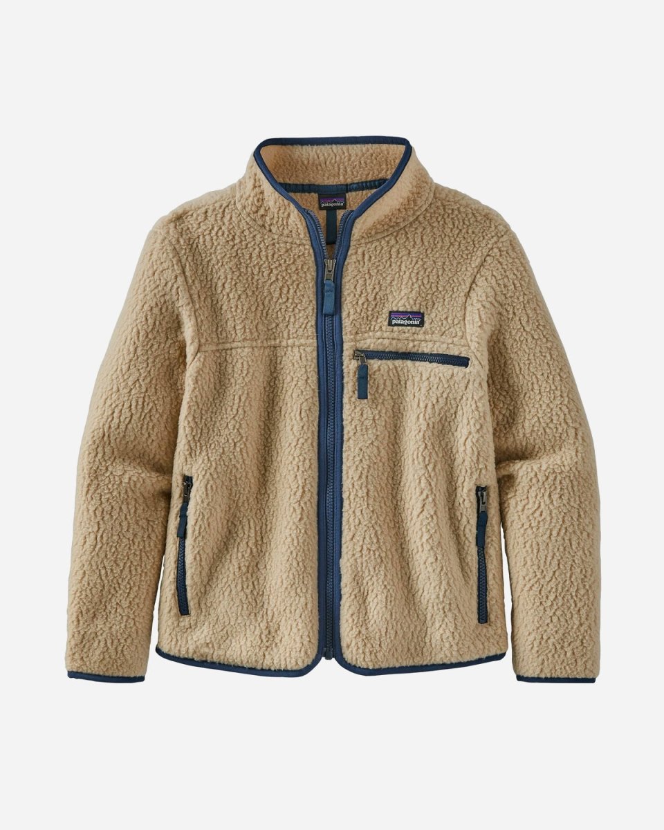 Teens Retro Pile Jacket - El Cap Khaki - Munk Store