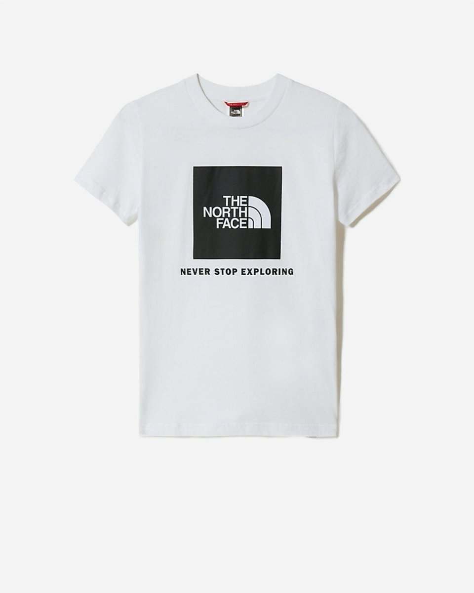 Teens S/S Box Tee - White/Black - Munk Store