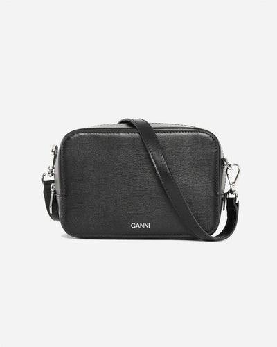 Textured Leather Bag - Black - Munk Store