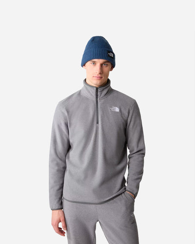 M 100 Glacier 1/4 Zip - Medium grey Heather