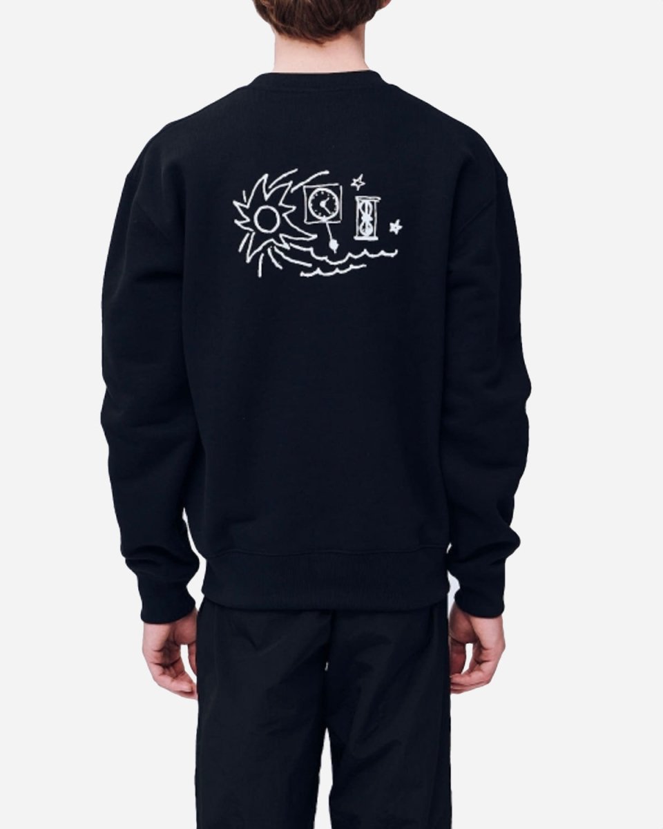 Time Sweatshirt - Black - Munk Store