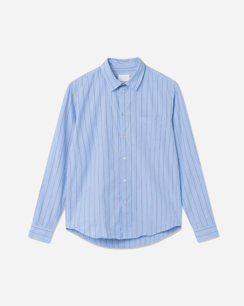 Timothy Stripe Shirt - Blue Stripe - Munk Store