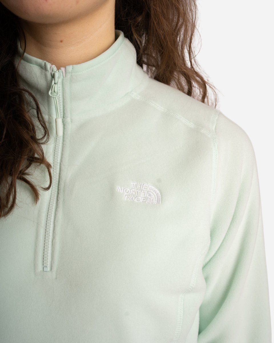 W 100 Glacier 1/4 Zip - Misty Jade - Munk Store