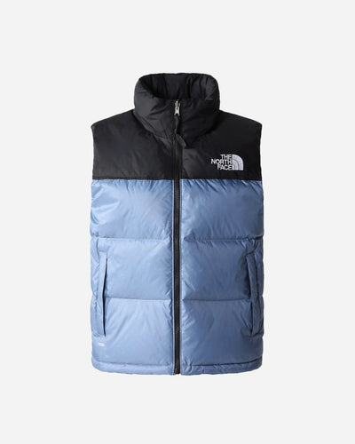 W 1996 Retro Nuptse Vest - Folk Blue - Munk Store