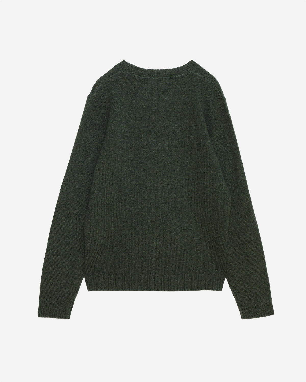 Tay AA CS patch lambswool jumper - Eden Green