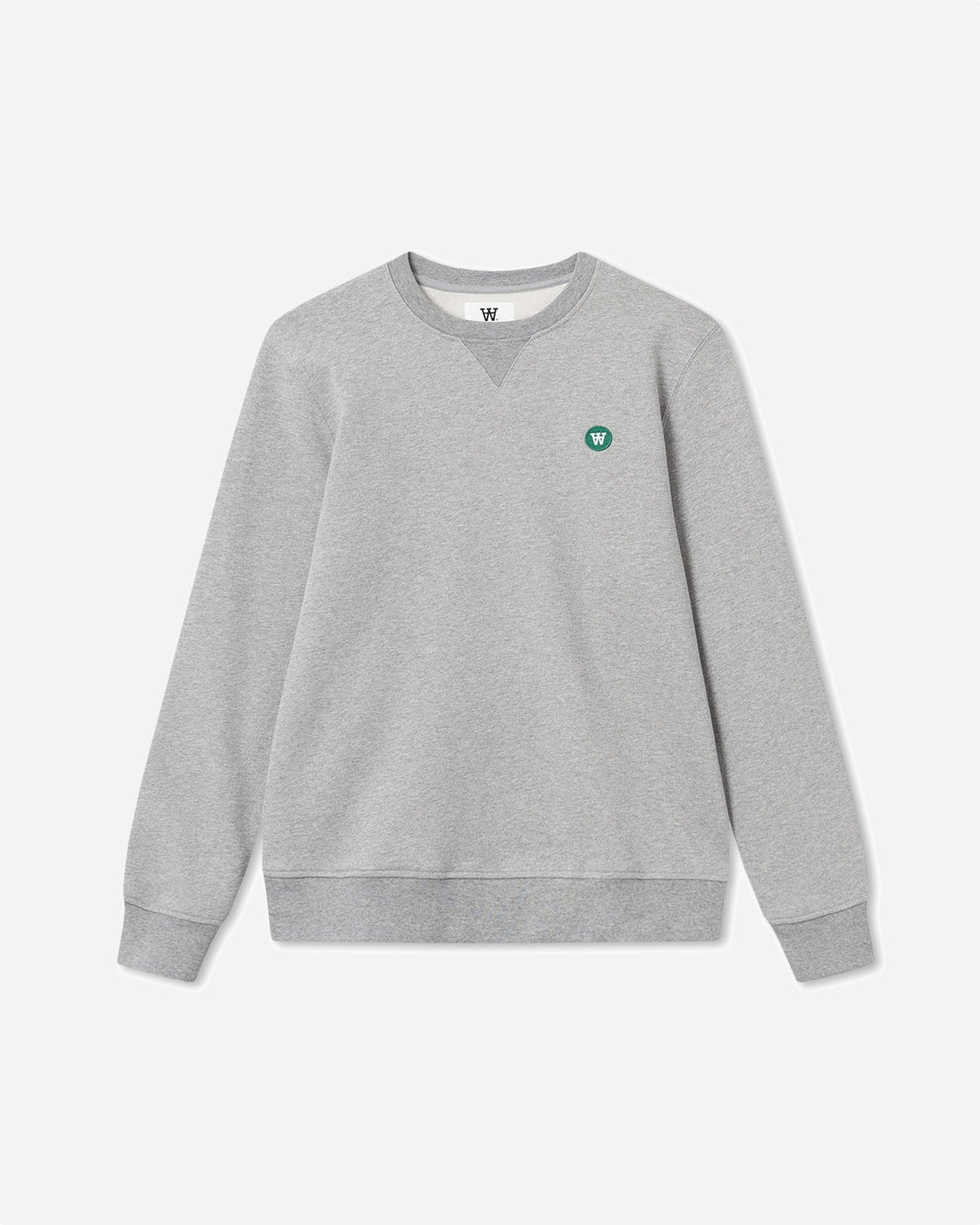 Tye sweatshirt GOTS - Grey melange