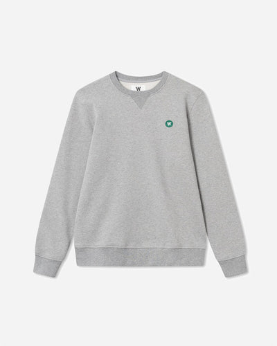 Tye sweatshirt GOTS - Grey melange
