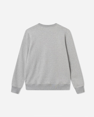 Tye sweatshirt GOTS - Grey melange