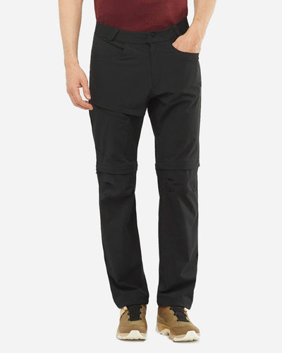 Wayfarer Zip Off Pants - Black - Munk Store