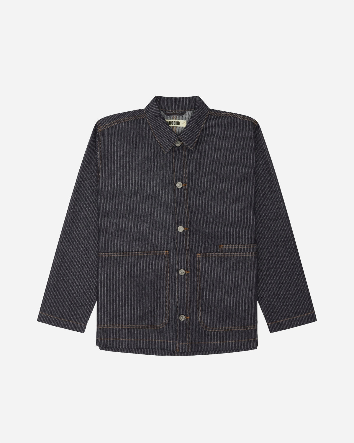 Clyde Rail Jacket - Navy-White