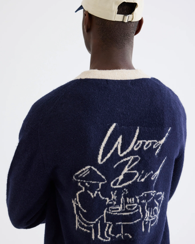 Koon Noodle Cardigan - Navy