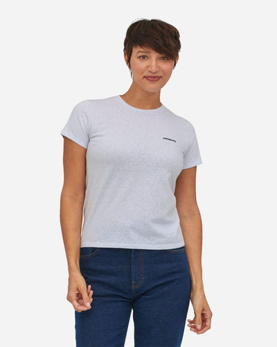 Women's P-6 Logo Responsibili Tee - White - Munk Store