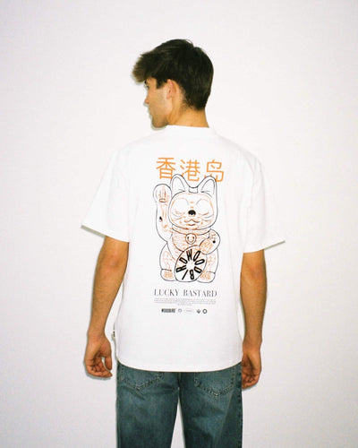 Baine Bastard Tee - White