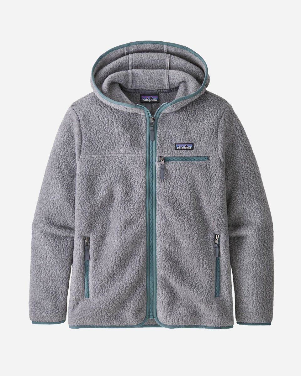 W's Retro Pile Hoody - Salt Grey - Munk Store