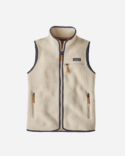 W's Retro Pile Vest - Pelican - Munk Store