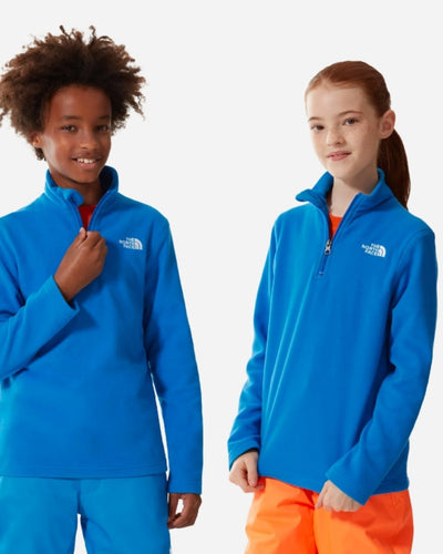 Youth Glacier 1/4 Zip - Hero Blue - Munk Store