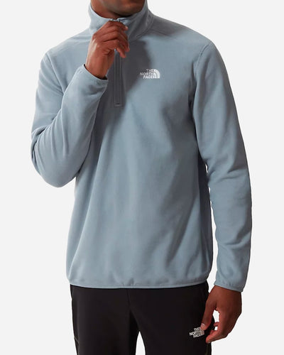 100 Glacier 1/4 Zip - Tradewinds Grey - Munk Store