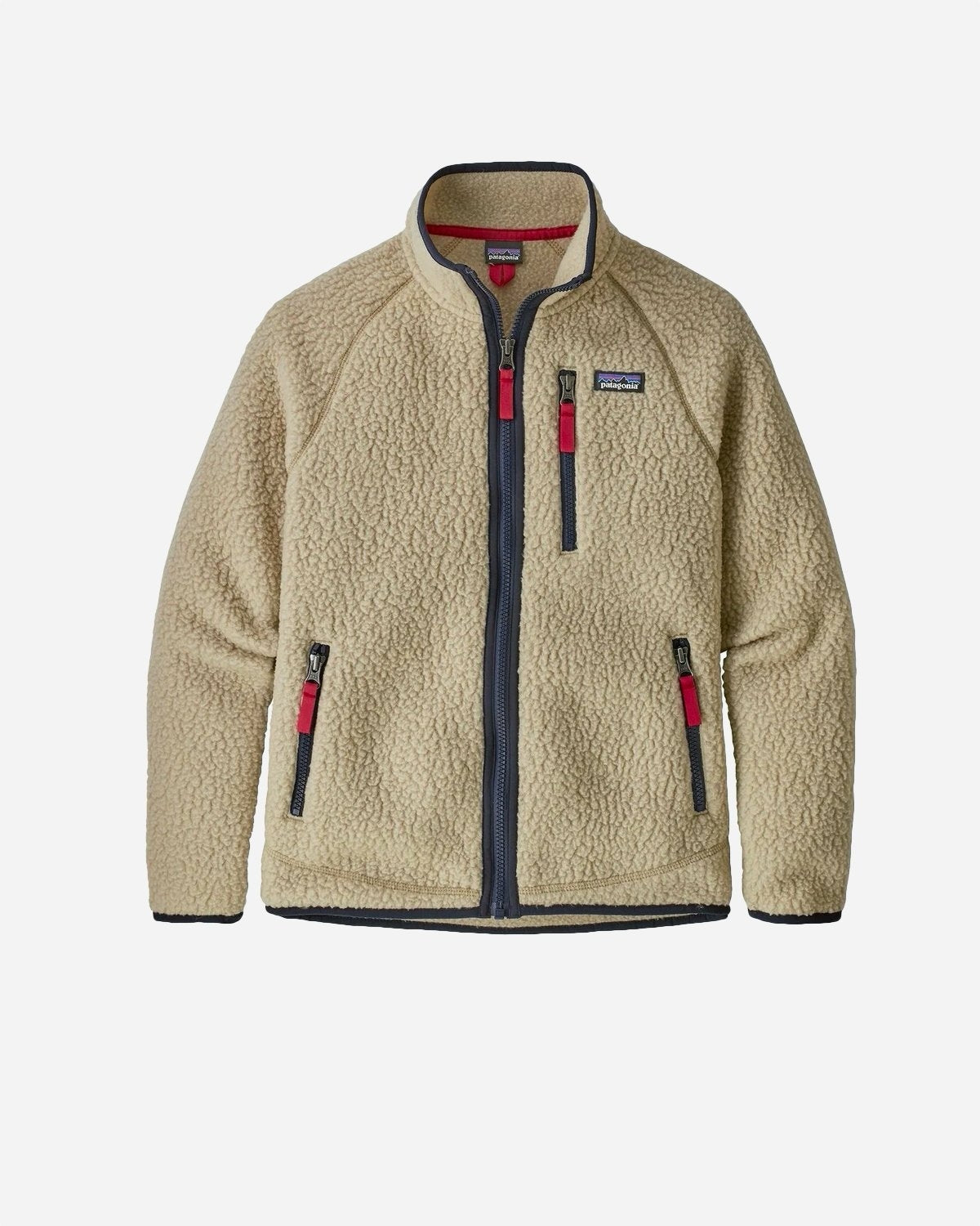 Teens Retro Pile Jacket - El Cap Khaki - Patagonia - Munkstore.dk