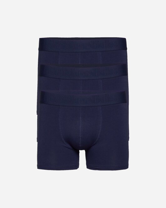 3-Pack Boxer Organic Cotton - Navy - Munk Store