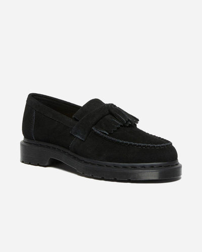 Adrian Mono Suede Loafers - Black - Munk Store
